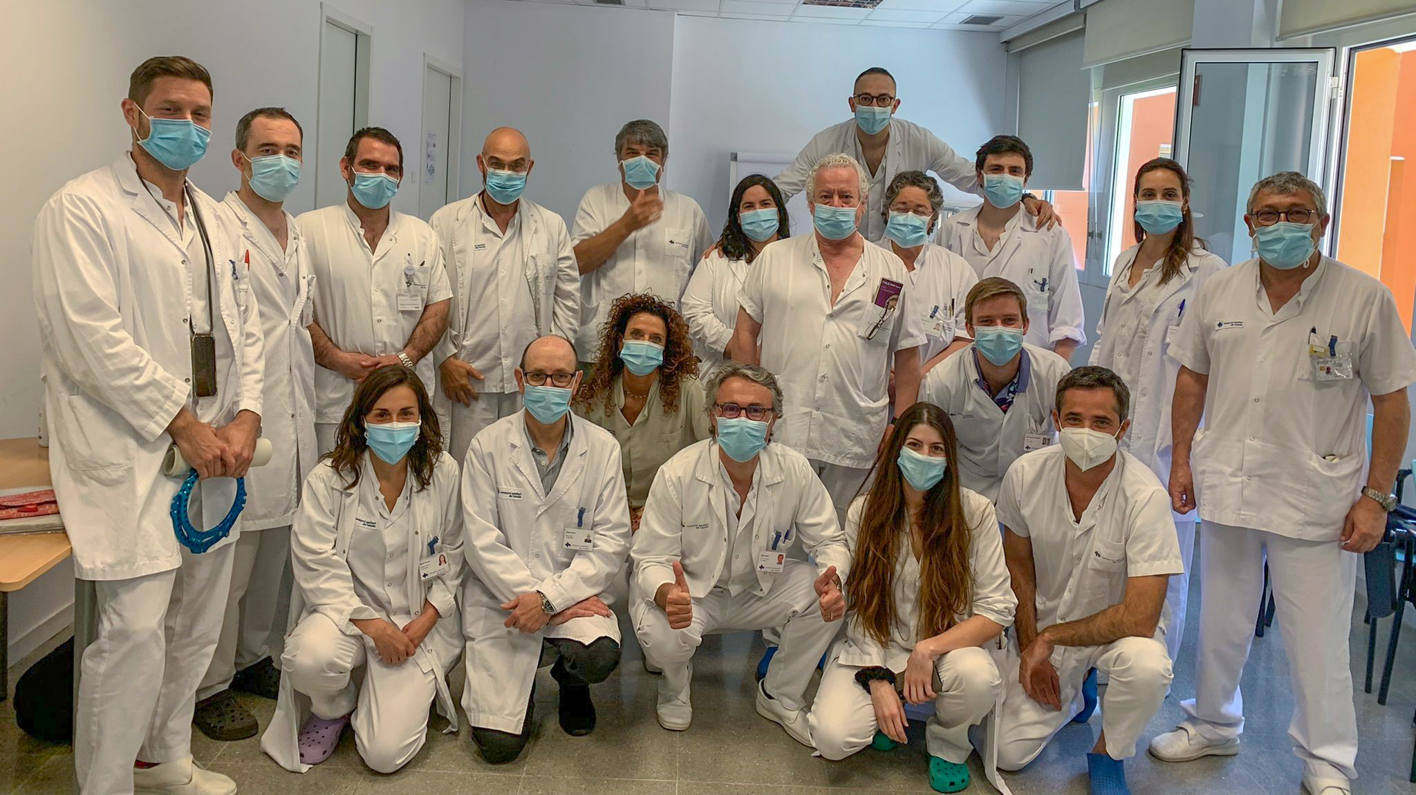 L'equip del Servei de Cirurgia Ortopèdica i Traumatolgia de l'Hospital d'Igualada